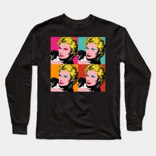 Mucho Mucho Amor Pop Art Horoscope Walter Mercado Long Sleeve T-Shirt